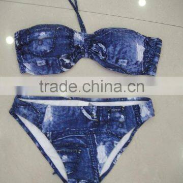 9 Years Factory Knockout Bandeau Bikini(B507) photo-2