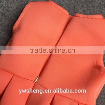 New Style Baby Girl Dress 2016 Hot Sale Bow Sleeveless Party Girl Flower Dress photo-2