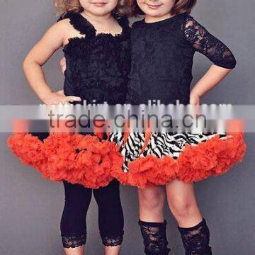 Halloween Costumes China Wholesale Baby Tutu Super Fluffy Soft Pettiskirt in Set Baby Boutique Clothing photo-5