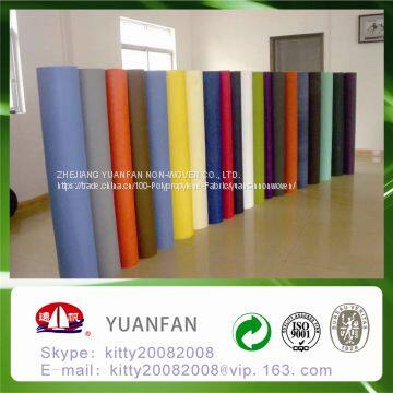 2016 High-quality Low Prices 100%PP Home Textile Nonwoven Fabric Roll Made in Zhejiang Yuanfan Nonwoven photo-3