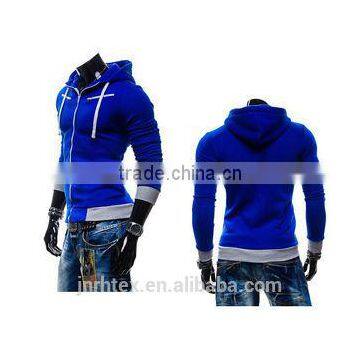 New Men's Stylish Slim Warm Hoodie Sweater Zipper Coat Outwear Sweatshirt photo-5