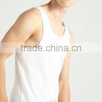 2017 Mens Tank Top Custom OEM Service Breathable Gym Cotton China Supplier Wholesale photo-2