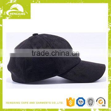 High Quality Custom Blank Suede Baseball Cap Hats photo-3