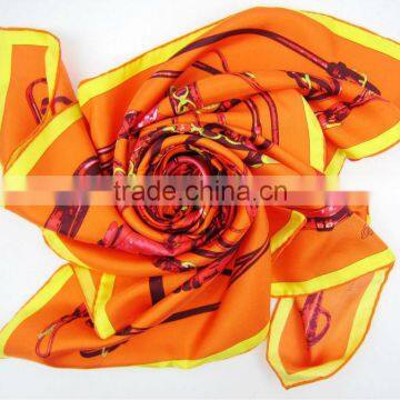 2014 Sprig Silk Scarf Custom Fashion Printed photo-5
