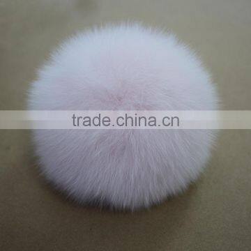 Myfur Light Blue Real Fox Fur Pompom Wholesale Animal Fur Accessory photo-3