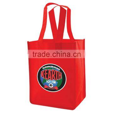 Standard Non-Woven Tote Bag - Features Stitched Seams, Side and Bottom Gussets, 14" Reinforced Handles and Comes With Your Logo. photo-2