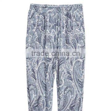 Viscose Baggy Rubbery Pull on Jersey Hip Hop Harem Pants photo-5