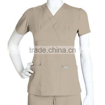 Many Color Available Custom Designer Medical Scrubs Nurse Dress for Women photo-2