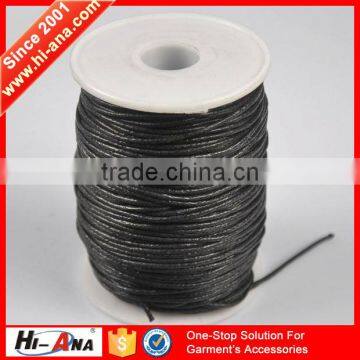 hi-ana cord3 1Stict QC 100% different style cotton wax cord