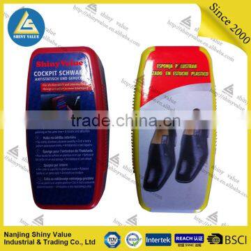 portable shoe polish accessories leather shoe polish sponge