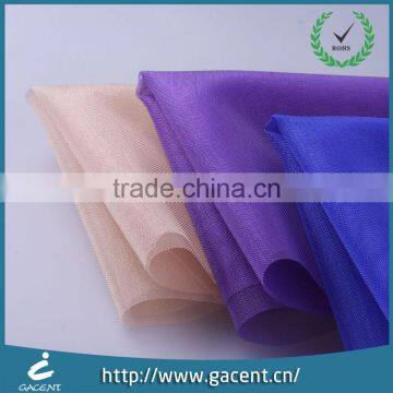 Plain Coloured Nylon Mesh Dress Soft Net Fabric photo-3