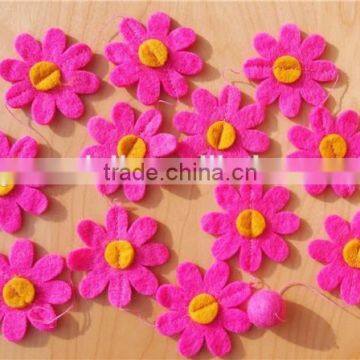 Happy Easterdecoration Felt Bunting Garland Banner Eggs Handmade Felt Ornaments photo-3