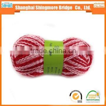 China Fancy Hand Knitting Yarn Factory Direct Wholesale 100%acrylic Fancy Wave tt Yarn With Oeko Tex Quality photo-3
