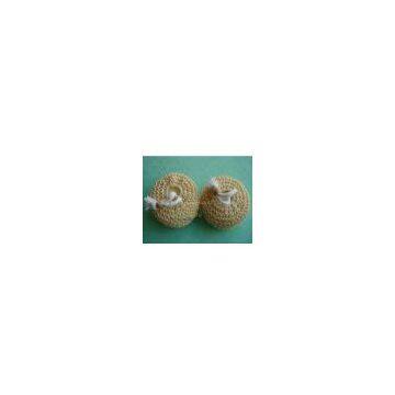 Supply Cotton Flax Bath Sponges