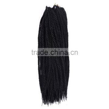 2016 Best Selling no Tangle Top Quality Three Strand Senegal Twist Braids Extension Crochet Braids Synthetic Braiding Hair 201g photo-3