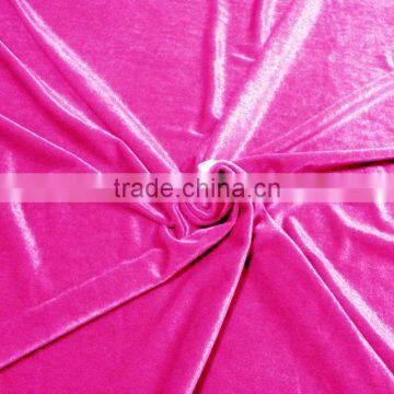 four way stretch korean velvet fabric