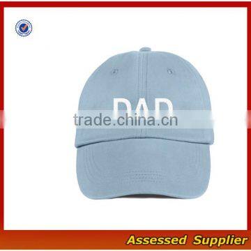 China supplier custom cotton dad hat embroidery baseball cap sun hat for youth