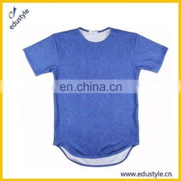 Kids Scoop Bottom T Shirt,Wholesale Cotton Basic Tee