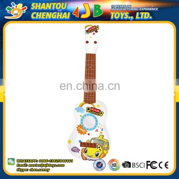 Factory wholesale cheap plastic musical instrument bass guitar toy