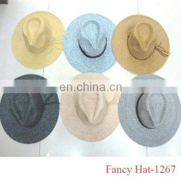 Cheap Fashion Custom Cool handmade straw hat wholesale