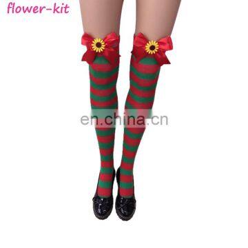 Wholesale Nylon Cute Sexy Striped Stockings For Halloween photo-6