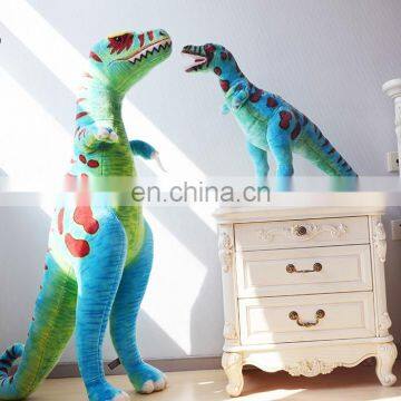 Hot sale custome stuffed realike giant dinosaur wild animal toy