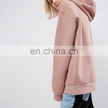 Custom Wholesale Blank Pullover Nude Oversized Hoodie For Women photo-4