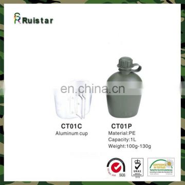 Factory Price Military Tactical Aluminum Water Canteen