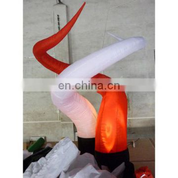 Love Inflatable totem with light bulb for advertising display, inflatable column with light