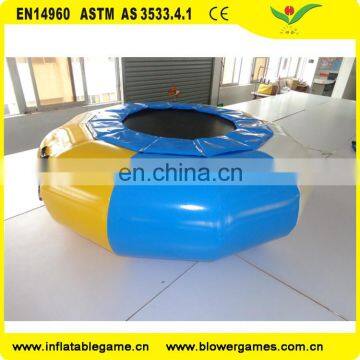 Durable cheap inflatable water trampoline used water trampoline for sale