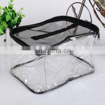 Good service high quality black logo plastic zipper bag