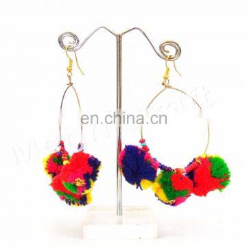 Chandbali Earrings-Indian Earrings-Indian Trendy Fashion Jewelry-Colorful Earrings-Handmade Jewelry