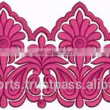 laces - Good selling fancy embroidery designs water soluble lace