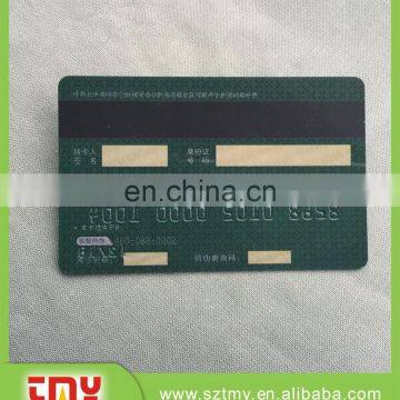 CR80 Standard Size Printed Serial Numbers 128 39 Barcode Magnetic Strip White Signature Strip Pvc Card photo-4