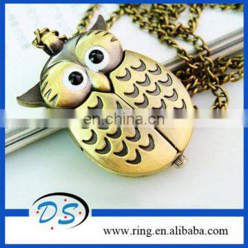 Pendant Long Chain New Arrival Owl Key Chains with Watch