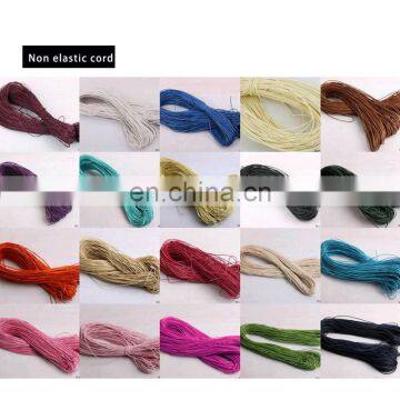 Factory wholesale waxed cotton cord string for garments