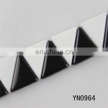 new design triangle metal studs claw trim for clothing