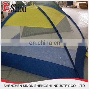 Guaranteed quality 4 person beach tent 2 doors 4 windows with mosquito net auto tent sun shade tent