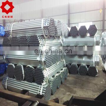 galvanised steel erw carbon pipe astma53 gr.b mill box section