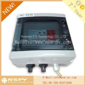 Solar PV Strings Distribution Combiner Box for 2-32string With Metal and Plastic photo-3