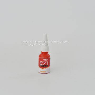 Red Color High Strength Anaerobic Thread Locking Adhesive 271, Threadlocker 271