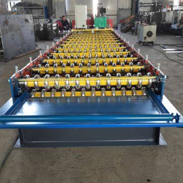 Fast Speed Corrugated IBR Roof Sheet Tile Making Cold Roll Forming Machine Made In Cangzhou City With Good Quality photo-5