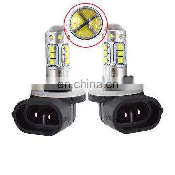 2x 80W New Xenon White Spotlight Fog Bulbs LED Fit For Harley Davidson