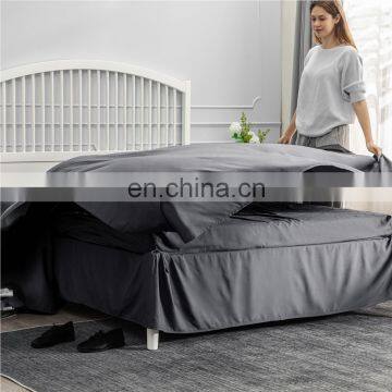 Luxury Home Easy Care Maintenance Black Girl Bedroom Quilt Super King Size Bed Comforter Set photo-4