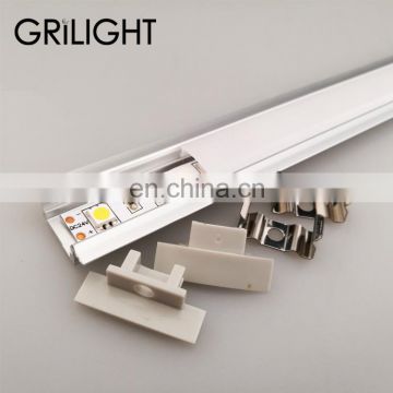 8mm 10mm 12mm 15mm width led strip aluminium 6063