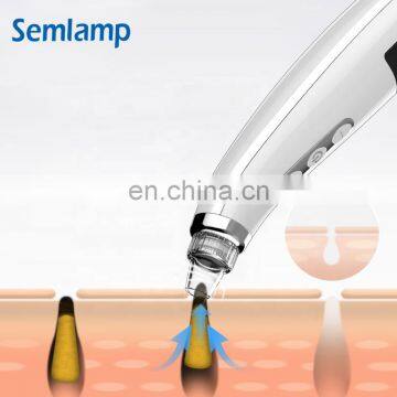 Portable Face Vacuum Suction Nose Blackhead Remover Electric Acne Comedone Extractor Kit With LED Display for Women & Men photo-6