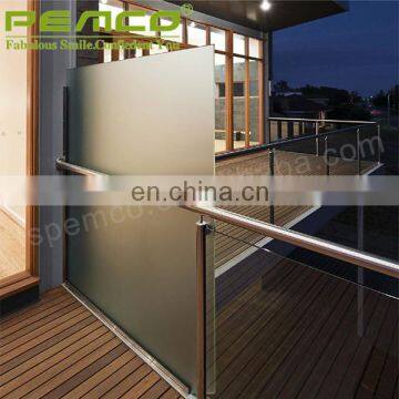 China Wholesale Flooring Frameless Railing Stainless Steel Glass Balustrade photo-2