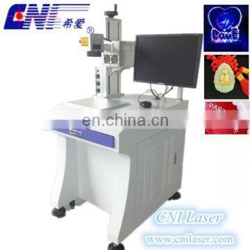 Green 532nm Laser Marking Machine for Plastic/glass Surface/food/Jade photo-2