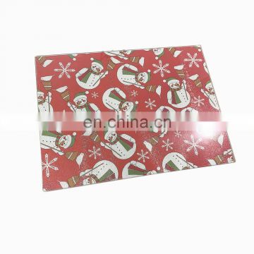 Christmas Festival Using Glass Cutting Board