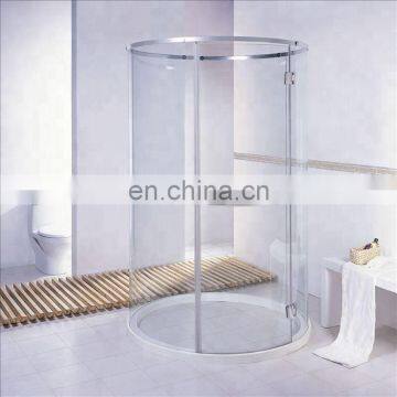 High Quality Frameless Tempered Bathroom Glass Door photo-4